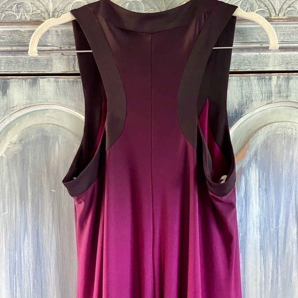 Oc by Oleg Cassini Purple Ombré Tank Dress - Picture 6 of 8